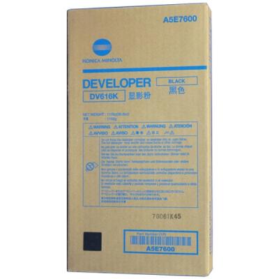 Developer KONICA MINOLTA DV-616K Black, for C1085ser. C6085ser. (A5E7600)