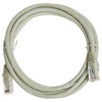 Patch cord 2m, UTP, cat.6, CU, 24AWG, gray Kingda (KD-PAUT6200GY)