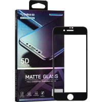 Скло захисне Gelius Pro 5D Matte Glass for iPhone 7/8 Black (00000070961)