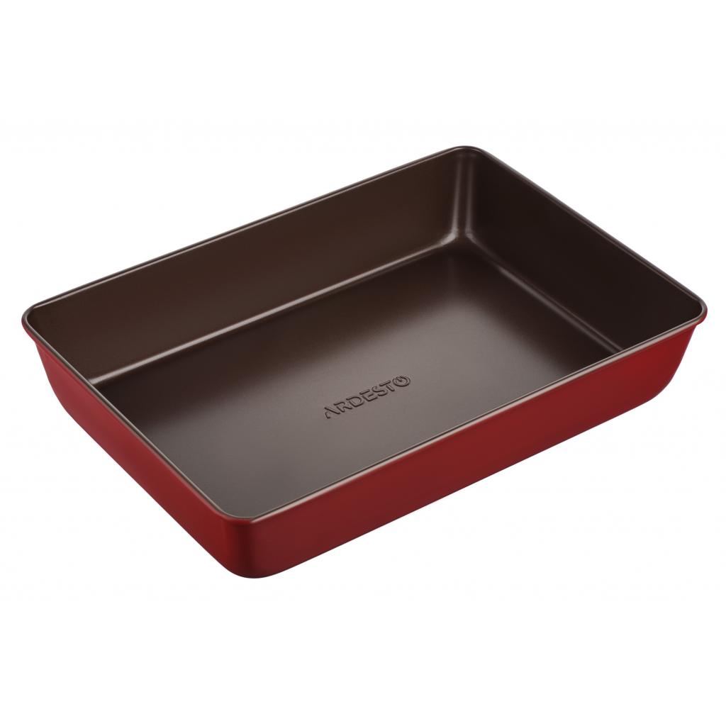 Форма для випікання Ardesto Golden Brown прямокутна 35х24 см (AR2401R) Форма для випікання Ardesto Golden Brown прямокутна 35х24 см (AR2401R)