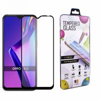Скло захисне Drobak OPPO A12 Full Cover Full Glue (Black) (121296) (121296)