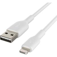 Дата кабель USB 2.0 AM to Lightning 3.0m PVC white Belkin (CAA001BT3MWH)