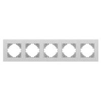 Frame Videx BINERA silver aluminum 5 posts (VF-BNFRA5H-SL)