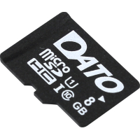 Карта пам'яті Dato 8GB microSDHC class 10 UHS-I (DTTF008GUIC10)