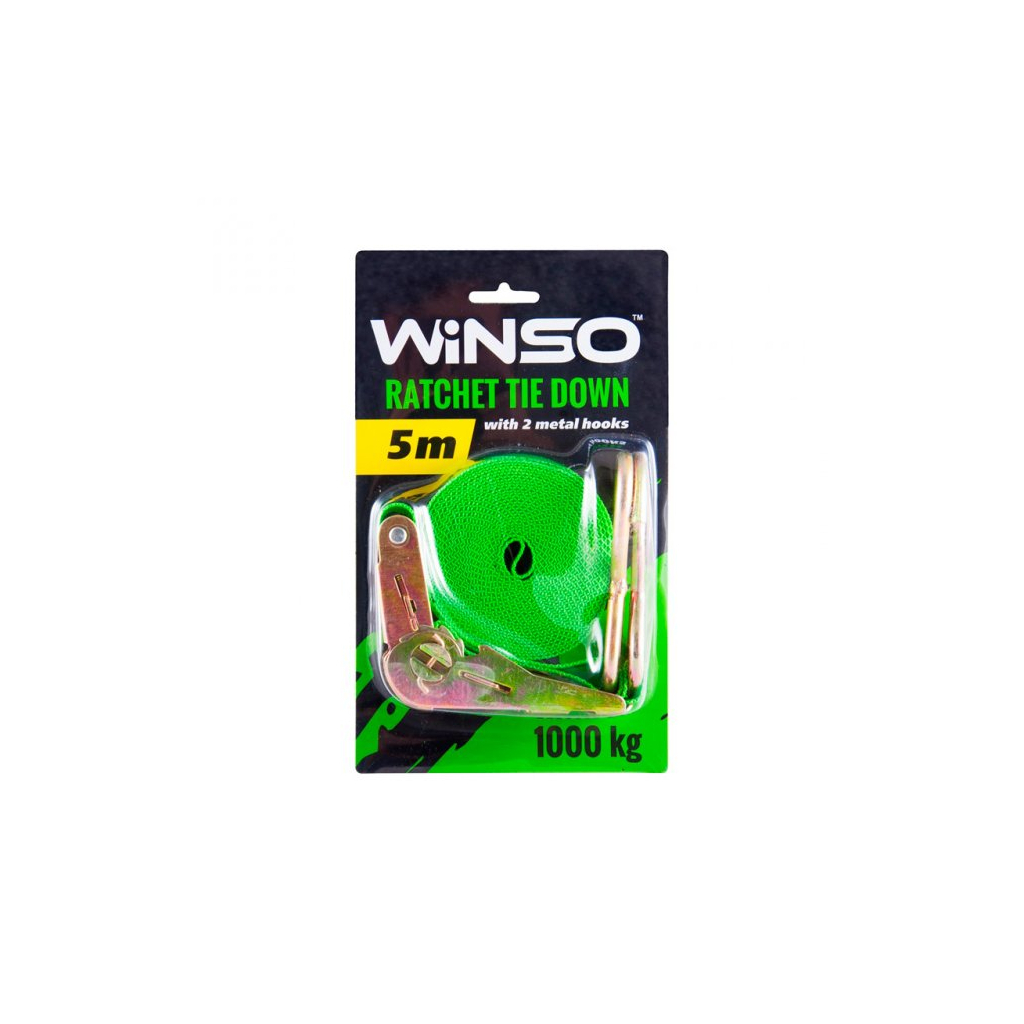 Стяжний ремінь WINSO 1т.,5м (141500) Стяжний ремінь WINSO 1т.,5м (141500)