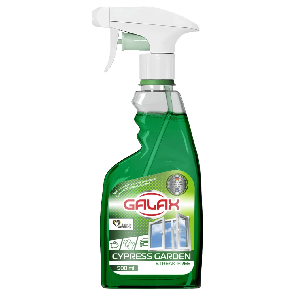 Засіб для миття скла Galax Кипарисовий сад 500 мл (4823128000808)