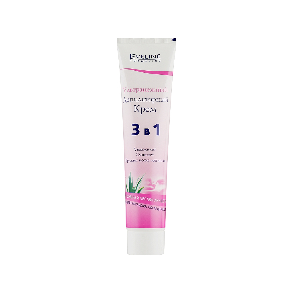 Крем для депіляції Eveline Cosmetics Ультраніжний для чутливих місць 125 мл (5901964016746)