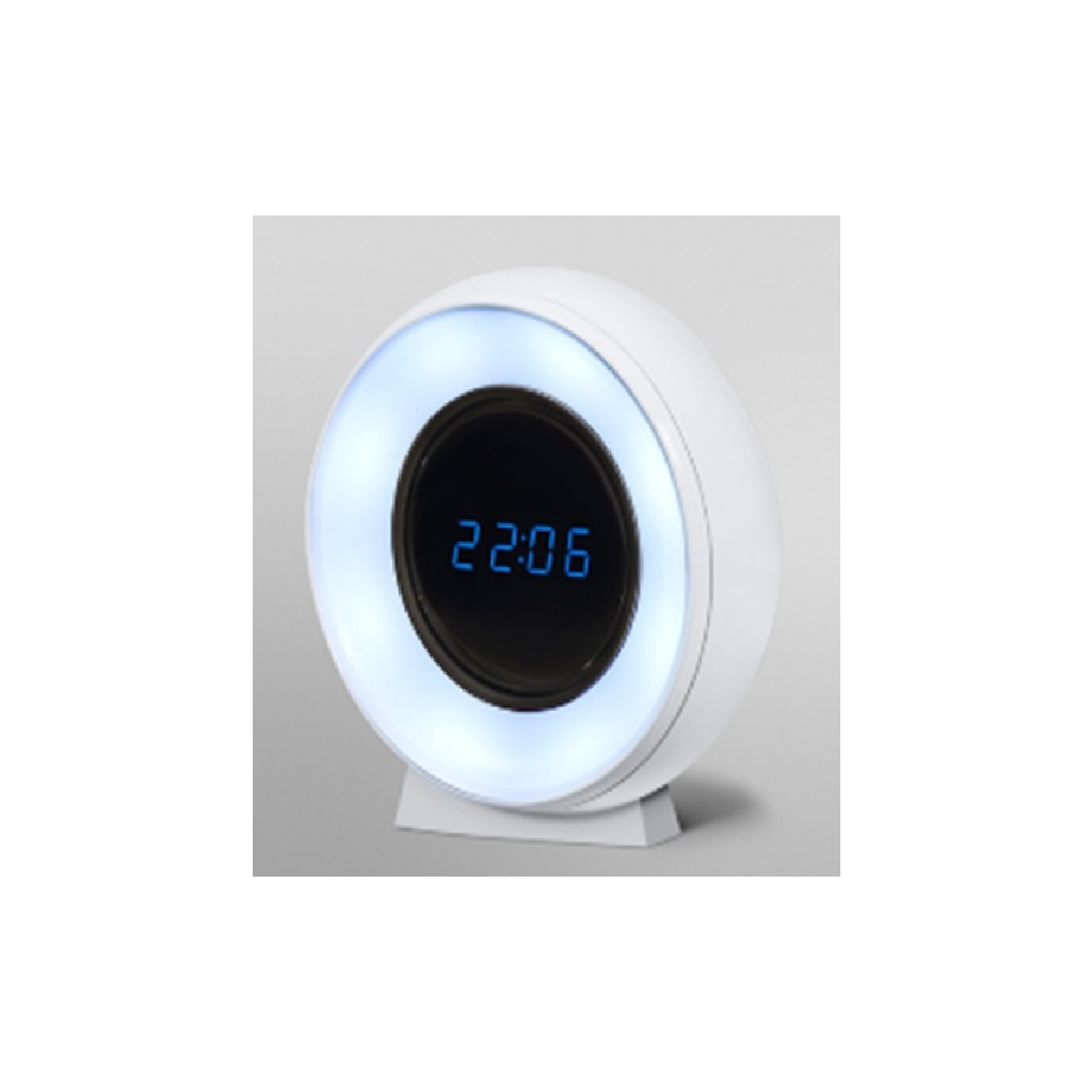 Нічник LEDVANCE NIGHTLUX CLOCK (4058075757721)