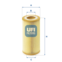 Oil filter UFI 25.040.00