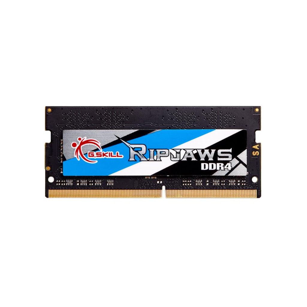 Модуль пам'яті для ноутбука SoDIMM DDR4 16GB 2666 MHz Ripjaws G.Skill (F4-2666C19S-16GRS) Модуль пам'яті для ноутбука SoDIMM DDR4 16GB 2666 MHz Ripjaws G.Skill (F4-2666C19S-16GRS)