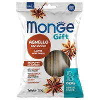 Treats for dogs Monge Gift Dog Puppy and Junior Mini lamb with anise 120 g (8009470085571)