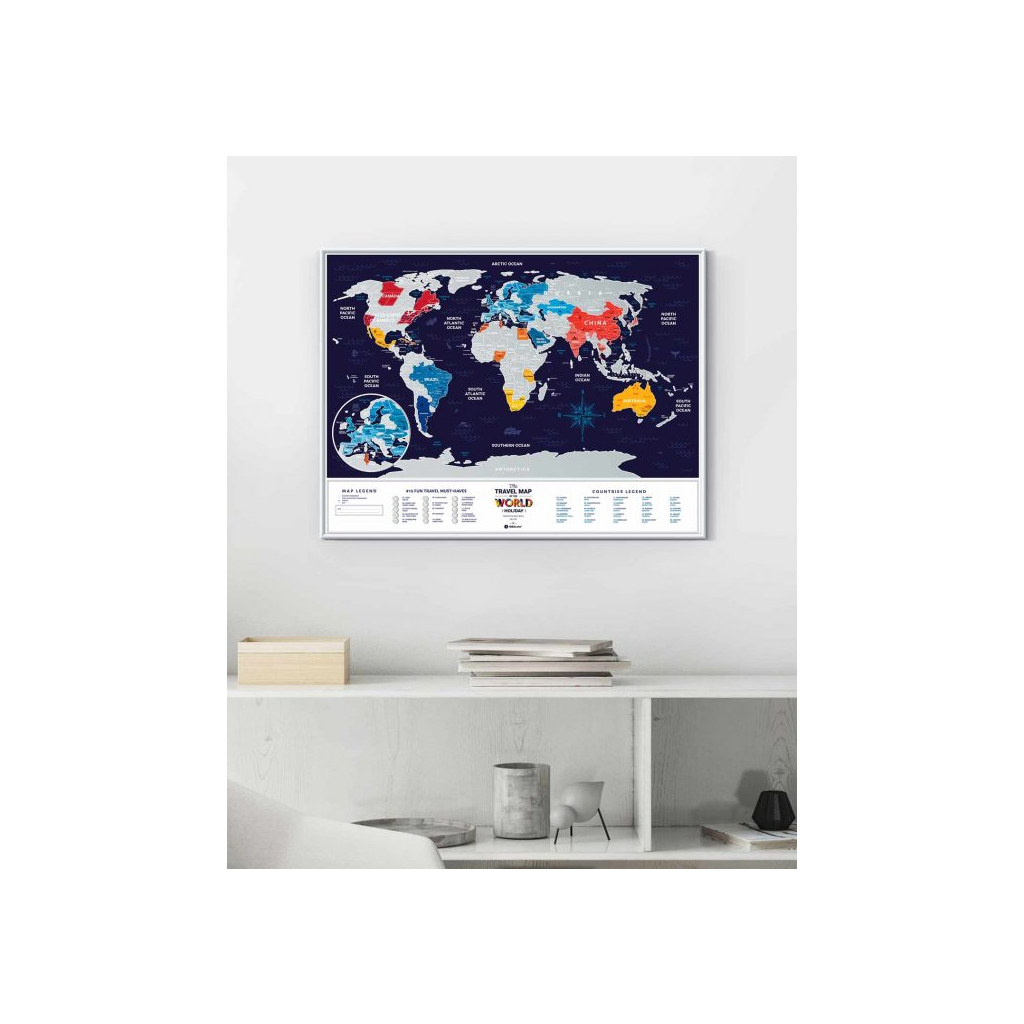 Скретч карта 1DEA.me Travel Map Holiday World (13022)