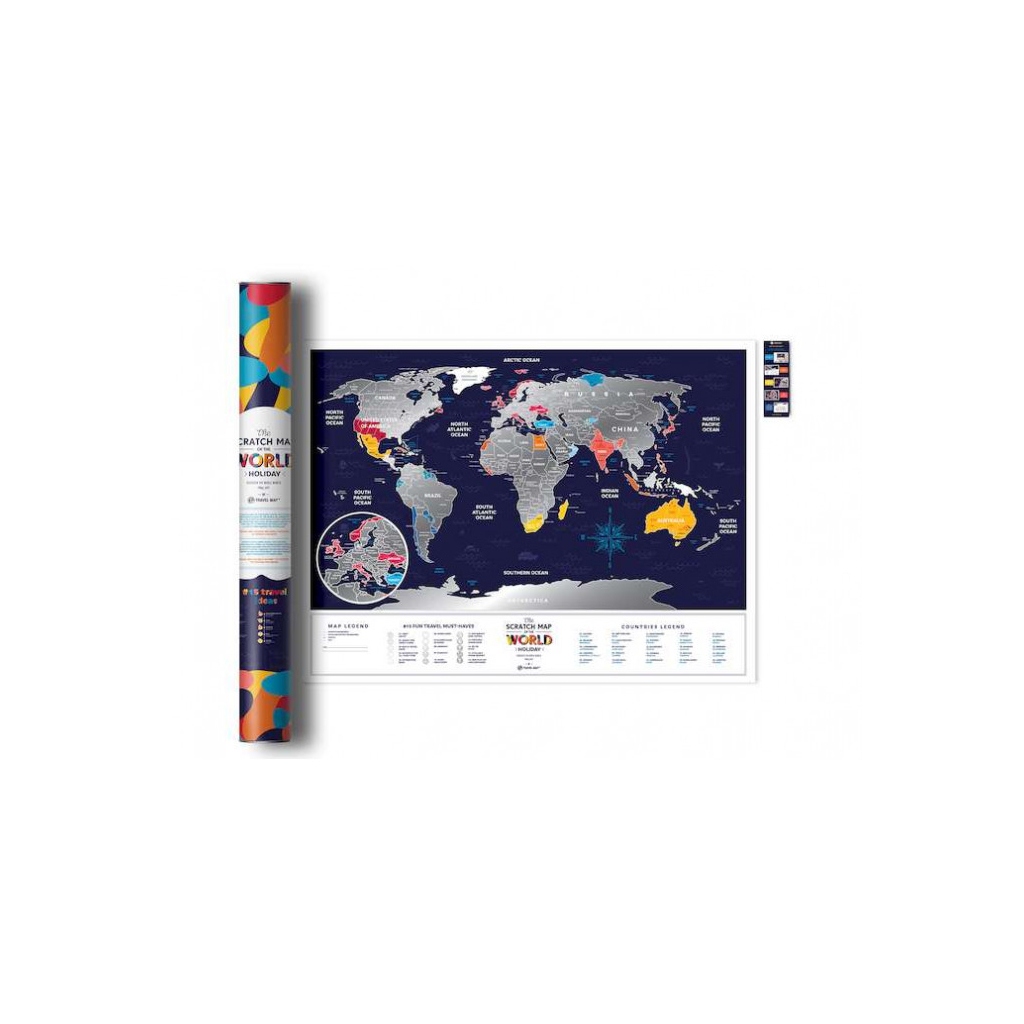 Скретч карта 1DEA.me Travel Map Holiday World (13022)