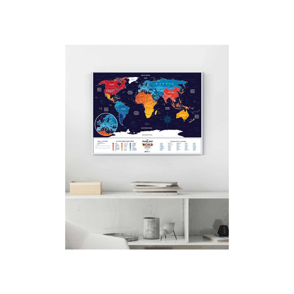 Скретч карта 1DEA.me Travel Map Holiday World (13022)