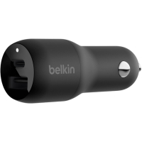 Зарядний пристрій Belkin Car Charger 37W PD PPS Dual Black (CCB004BTBK)