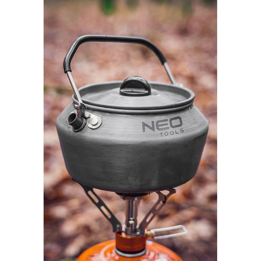 Чайник туристичний Neo Tools 0.8 л Grey (63-147)