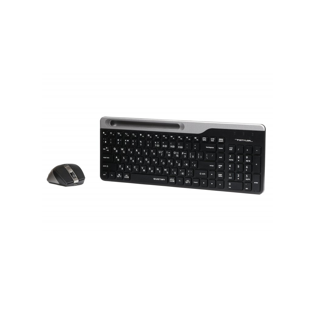 Комплект A4Tech FB2535CS Wireless/Bluetooth Smoky Grey (FB2535CS Smoky Grey)