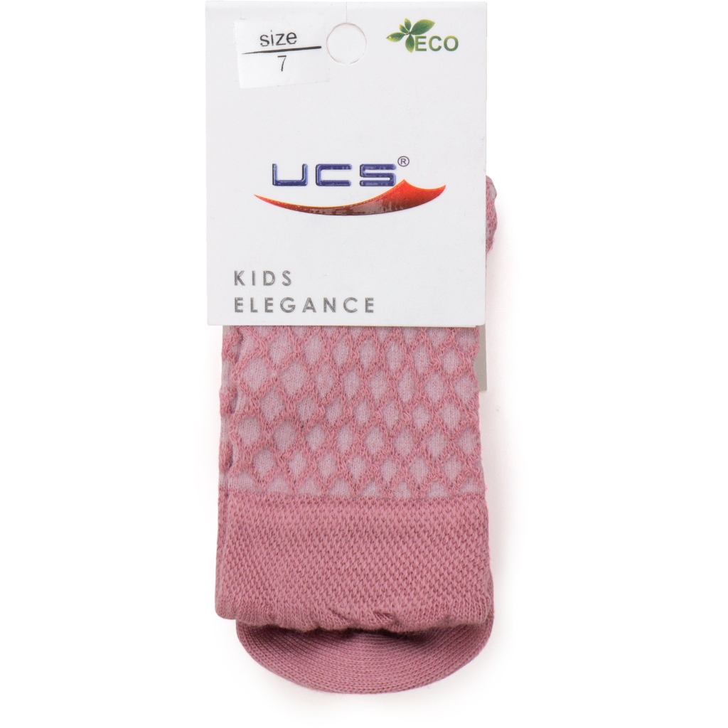 Шкарпетки дитячі UCS Socks однотонні (M0C0101-1204-7G-pink)