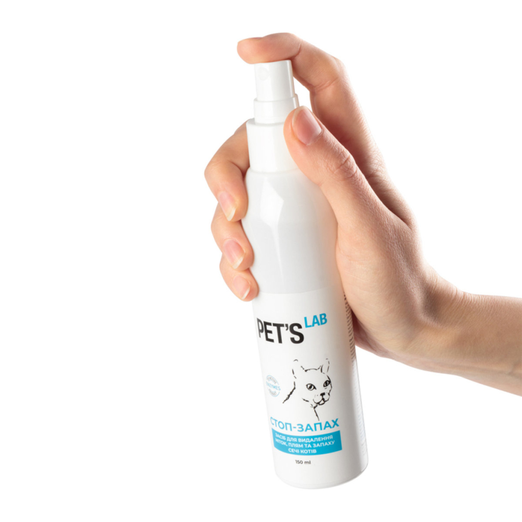 Спрей для тварин Pet's Lab Стоп-запах від життєдіяльності котів 150 мл (9750)