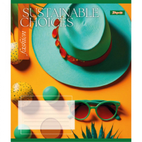Notebook September 1 A5 Sustainable choices 96 sheets, line (766769)