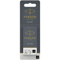 Ink for fountain pens Parker Quink cartridges / 5 pcs black blister (11 416BK)