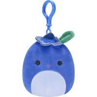 М'яка іграшка Squishmallows на кліпсі – Чорниця Блубі 9 см (SQCP00147)