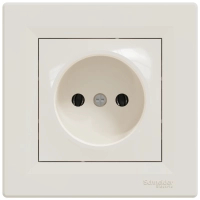 Розетка Schneider Electric ASFORA без заземлення крем (EPH3000123)