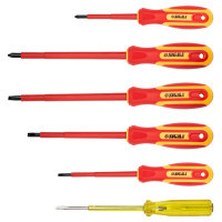 Set of Sigma dielectric screwdrivers 5 pcs + screwdriver-indicator 250V CrV (4001071)