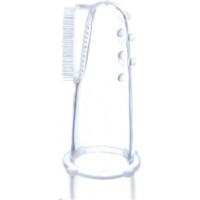 Akuku silicone children's toothbrush, gum massager (A0393)