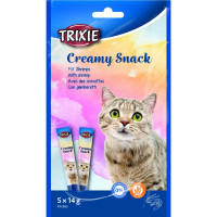 Ласощі для котів Trixie Creamy Snacks креветки 5х14 г (4011905426822)