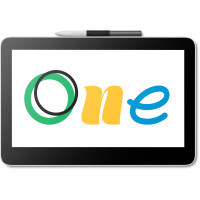 Планшет-монітор Wacom One12 (DTC121W0B)