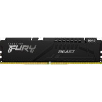 Модуль пам'яті для комп'ютера DDR5 8GB 6000 MHz Beast Black Kingston Fury (ex.HyperX) (KF560C40BB-8)