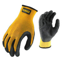 Protective gloves DeWALT size L/9, with rubber coating (DPG70L)