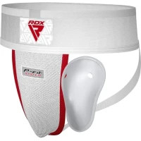 Захист паху RDX H1 Supporter White Plus S (GGX-H1W-S+)