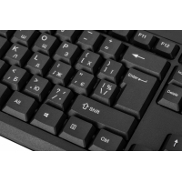 Комплект 2E MK401 USB UA Black (2E-MK401UB_UA)