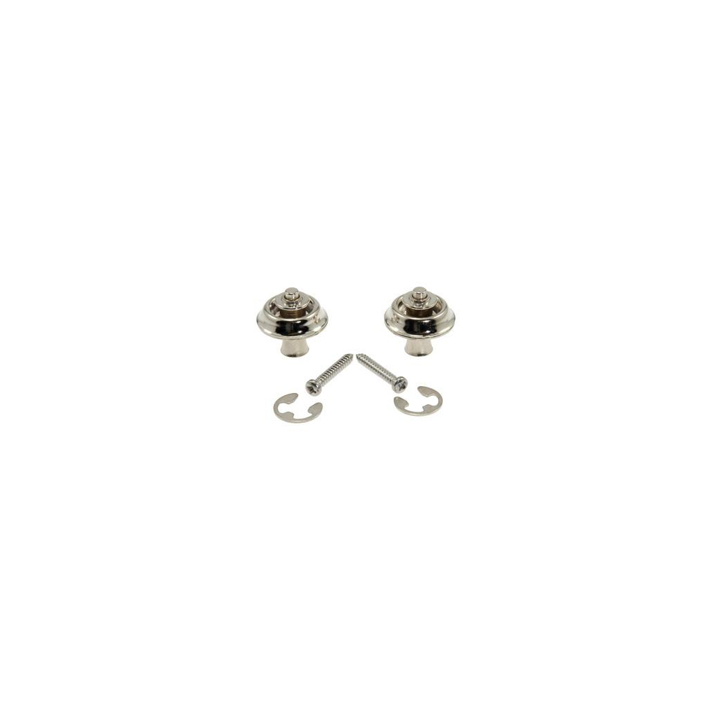 Стреплок для ременя Jim Dunlop Straplok Strap Retainers Original - Nickel (SLS1101N)