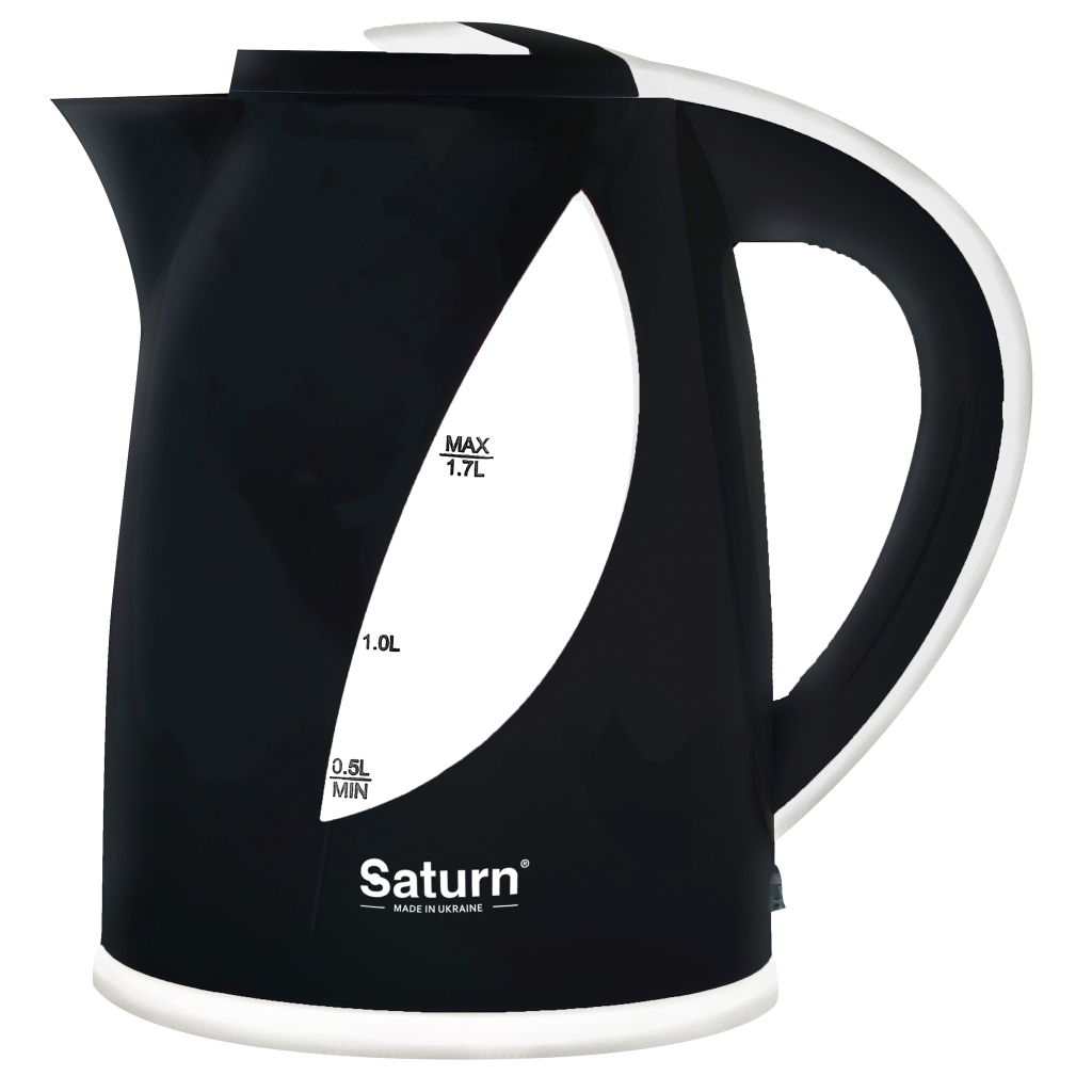 Електрочайник Saturn ST-EK8437U Black/White