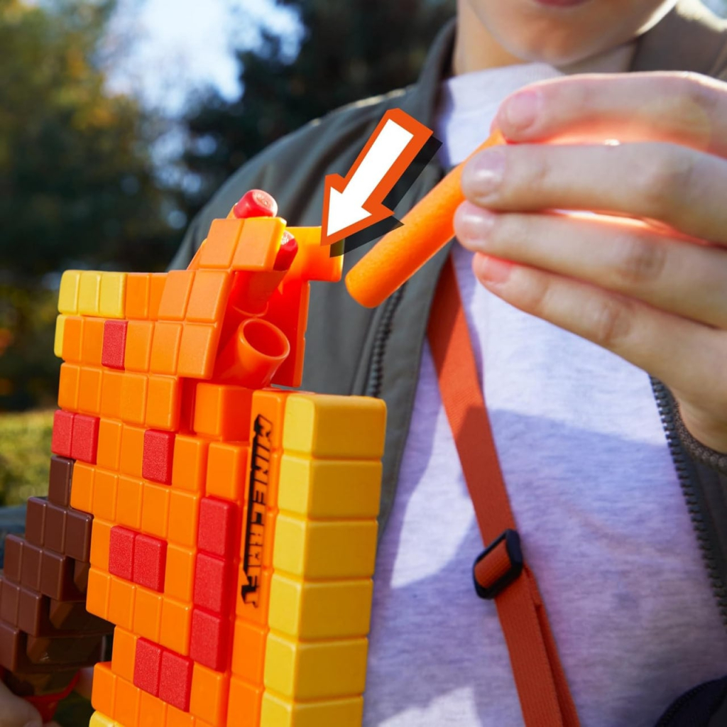 Іграшкова зброя Hasbro Бластер-сокира NERF Minecraft Firebrand (F8953)