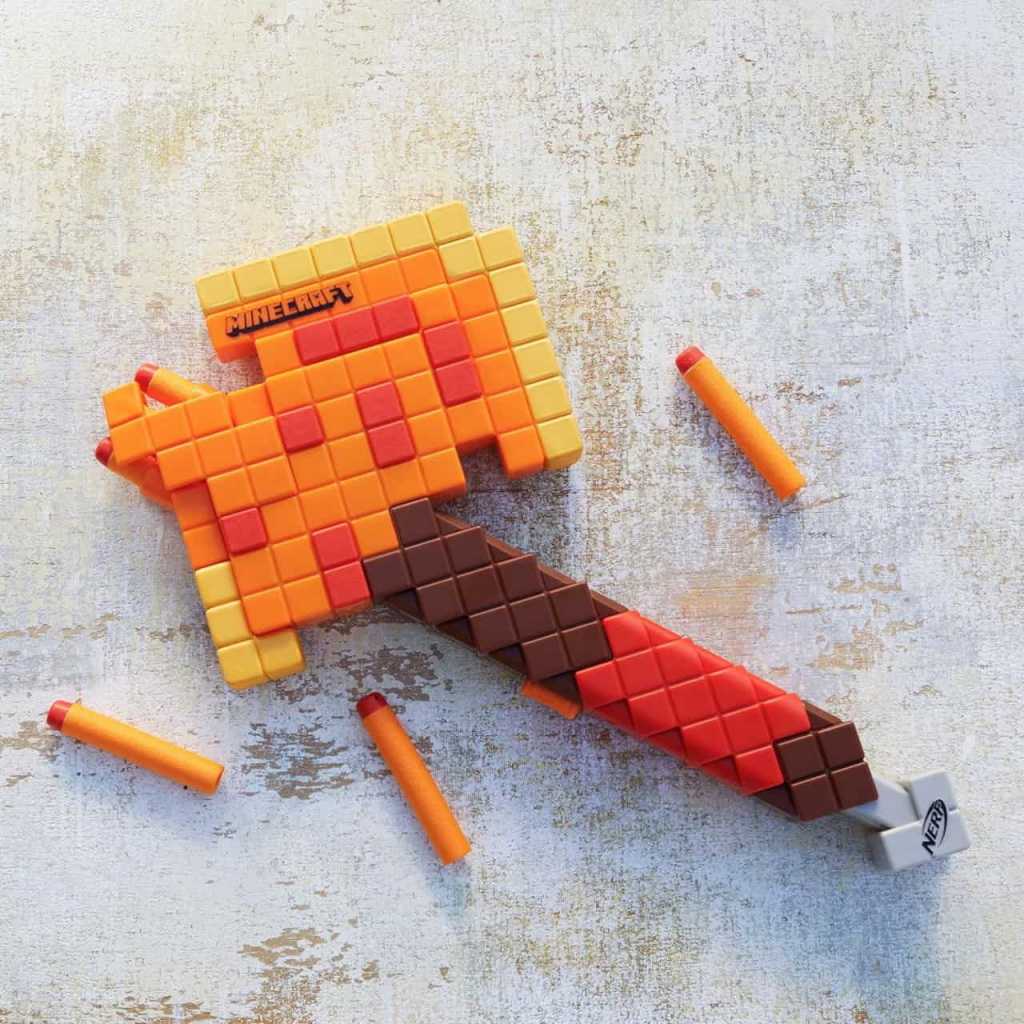 Іграшкова зброя Hasbro Бластер-сокира NERF Minecraft Firebrand (F8953)