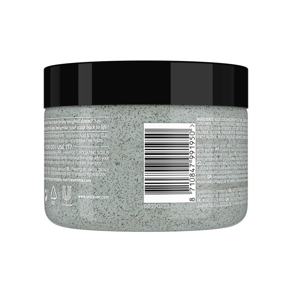 Скраб для шкіри голови Tresemme Purify & Hydrate 300 мл (8710847991950)