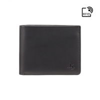Visconti VSL33 TAP-N-GO Wallet with RFID Black-Steel Blue (VSL33 BK/ST BL)