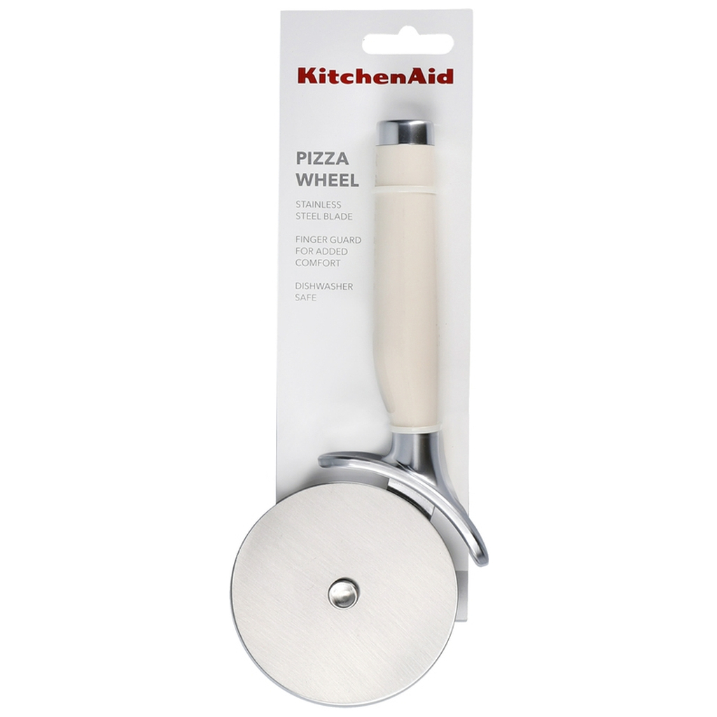 Ніж для піци KitchenAid Coreline, 22,7 см, кремовий (KAG113OHACE)