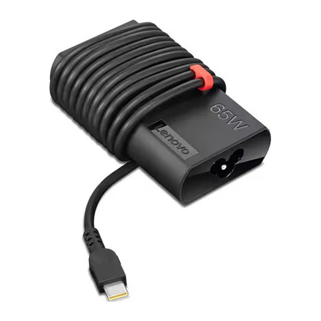 Блок живлення до ноутбуку Lenovo 65W Slim AC (USB-C) (GX20Z46255)