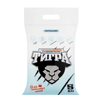 Наповнювач для туалету Тигра бентонітовий 5 кг (дрібна гранула 0.1-1 мм) (5204)