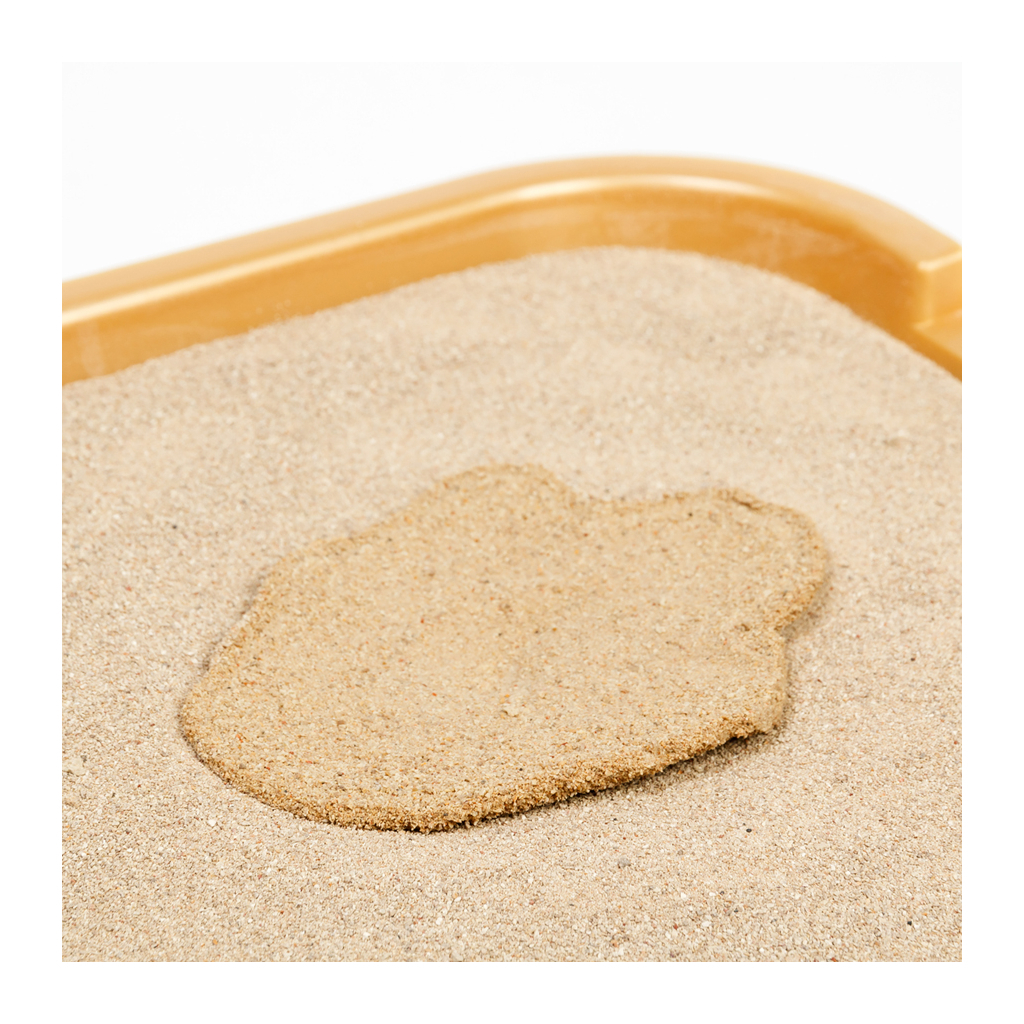 Наповнювач для туалету Тигра бентонітовий 5 кг (дрібна гранула 0.1-1 мм) (5204)