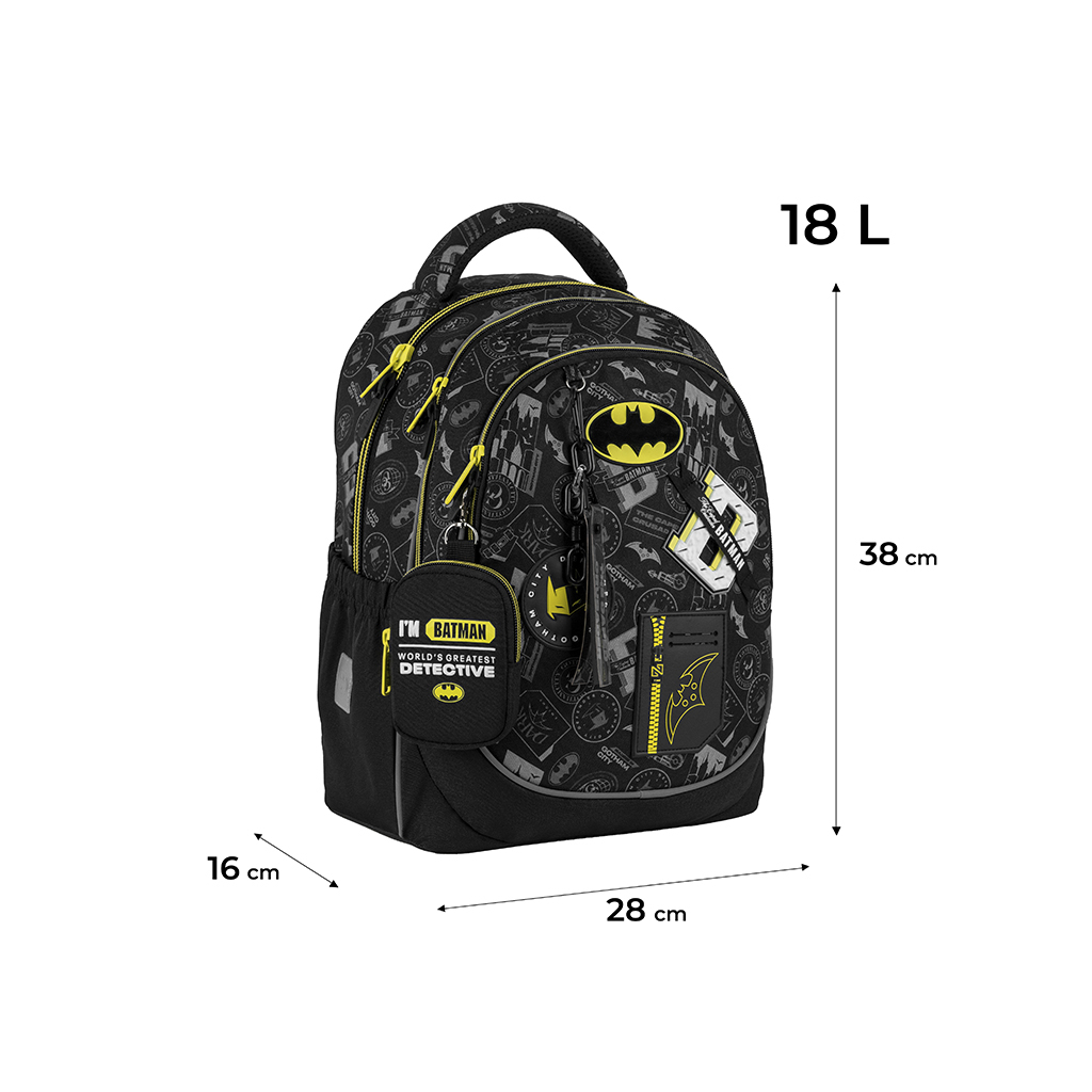 Рюкзак шкільний Kite Education 700 DC Batman (DC25-700M)