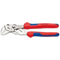 Pliers KNIPEX adjustable pliers-wrench, two-component handles (86 05 180)