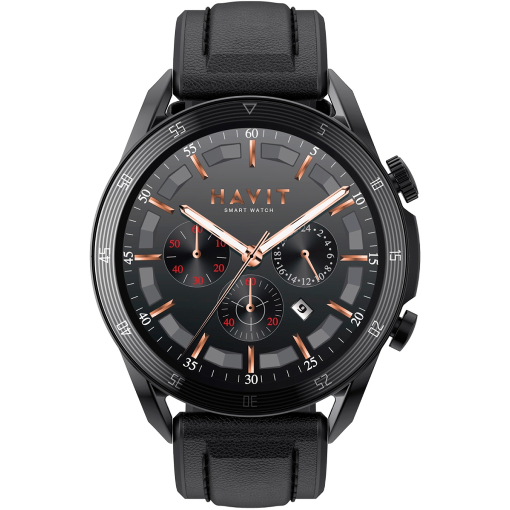 Смарт-годинник Havit HV-M9030 PRO IP68 Bluetooth Call Black (HV-M9030 PRO Black)