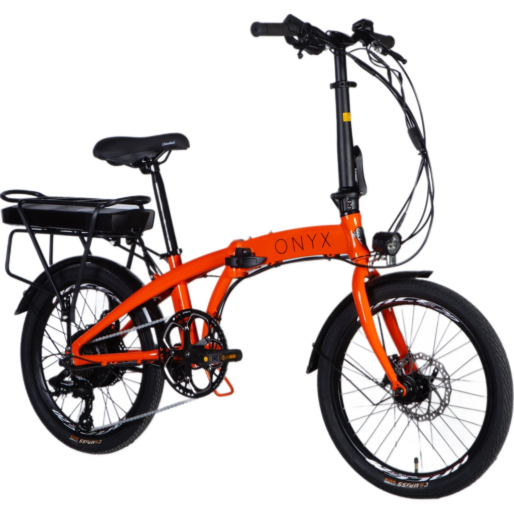 Електровелосипед Dorozhnik 20" eONYX DD рама-11" 36B 12.5А*г 500Вт помаранчевий 2025 (ELB-D-20-053)
