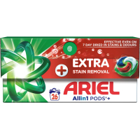 Capsules for washing Ariel Pods+ All-in-1 Extra Stain Removal 26 pcs. (8700216765305)